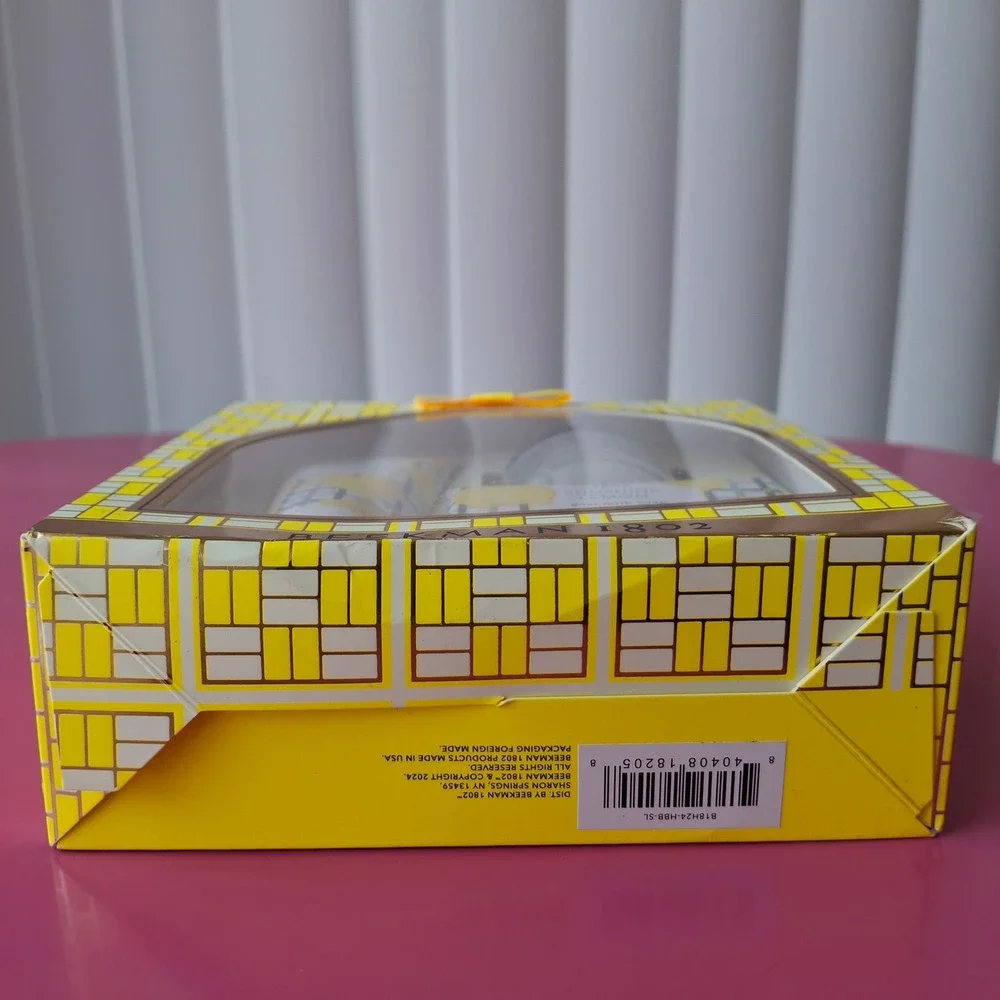 Beekman 1802 Sunshine Lemon Goat Milk Hand Body Cream Soap Care Gift Set Box